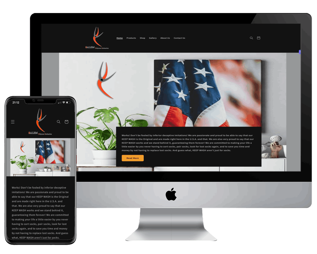 site_signers_web_design_affordable_keep_wash_salem_polymer